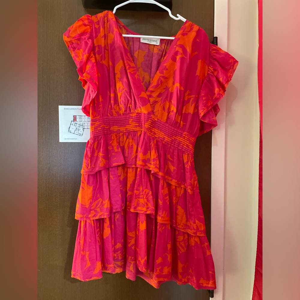 Floral mini dress
